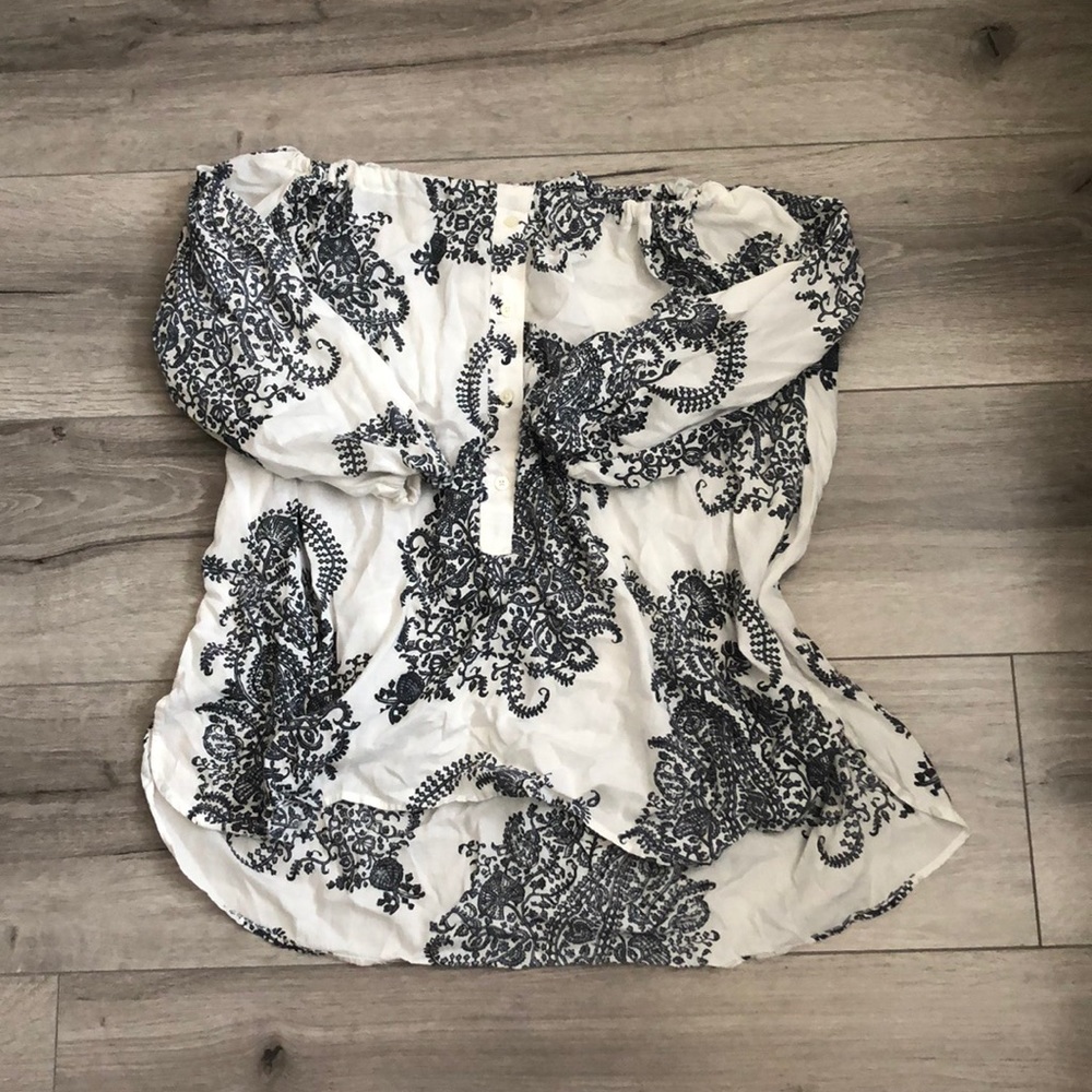 Off the shoulder beautiful design blouse